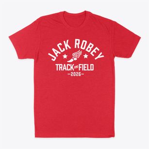 Jack Robey Junior High School Track and Field Classic Dad T-Shirt