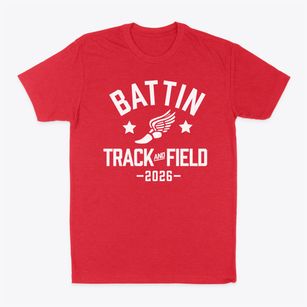 Battin Middle School Track and Field Classic Dad T-Shirt