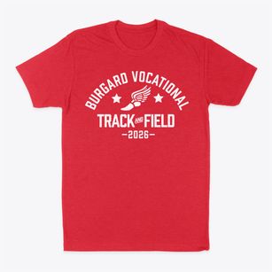 Burgard Vocational High School Track and Field Classic Dad T-Shirt