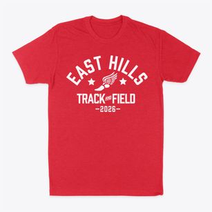 East Hills Elementary School Track and Field Classic Dad T-Shirt