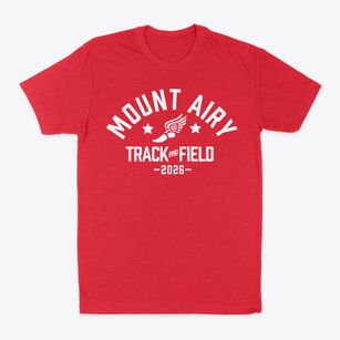Mount Airy High School Track and Field Classic Dad T-Shirt