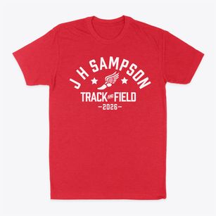 J H Sampson Elementary School Track and Field Classic Dad T-Shirt