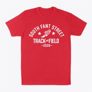 South Fant Street Elementary School Track and Field Classic Dad T-Shirt