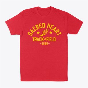 Sacred Heart School Track and Field Classic Dad T-Shirt