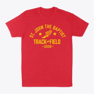 St. John The Baptist School Track and Field Classic Dad T-Shirt