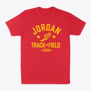 Jordan High School Track and Field Classic Dad T-Shirt