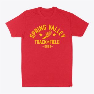 Spring Valley Elementary School Track and Field Classic Dad T-Shirt