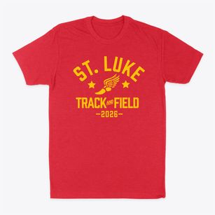 Saint Luke Academy Track and Field Classic Dad T-Shirt