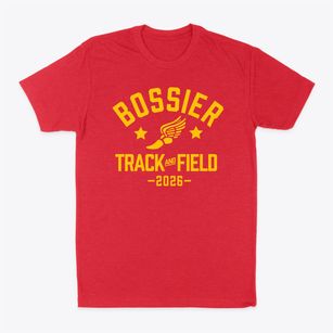 Bossier Elementary School Track and Field Classic Dad T-Shirt