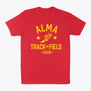 Alma High School Track and Field Classic Dad T-Shirt