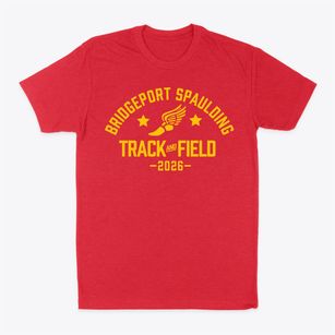 Bridgeport Spaulding Middle School Track and Field Classic Dad T-Shirt