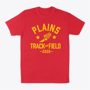 Plains High School Track and Field Classic Dad T-Shirt