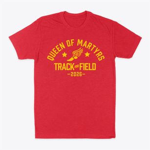 Queen Of Martyrs Parish Track and Field Classic Dad T-Shirt