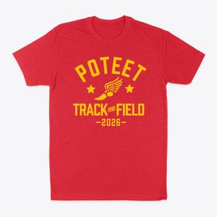Poteet High School Track and Field Classic Dad T-Shirt