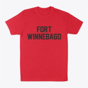 Fort Winnebago Wisconsin Classic Block Classic Dad T-Shirt