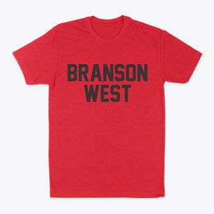 Branson West Missouri Classic Block Classic Dad T-Shirt