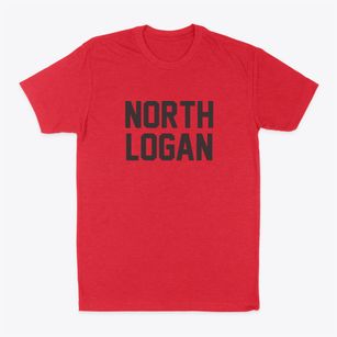 North Logan Utah Classic Block Classic Dad T-Shirt