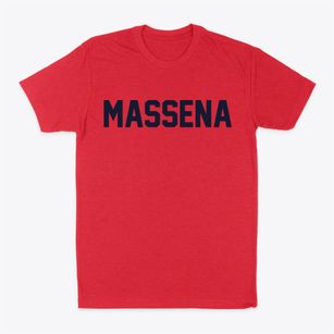 Massena Iowa Classic Block Classic Dad T-Shirt