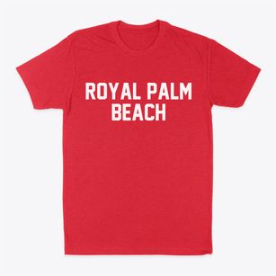 Royal Palm Beach Florida Classic Block Classic Dad T-Shirt