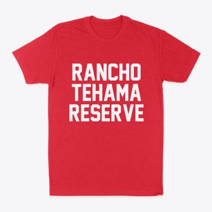 Rancho Tehama Reserve California Classic Block Classic Dad T-Shirt
