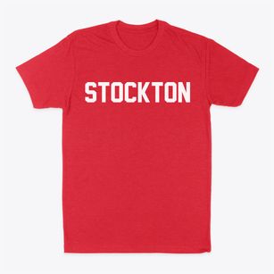 Stockton Illinois Classic Block Classic Dad T-Shirt