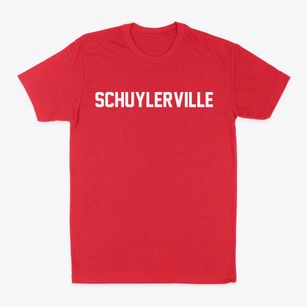 Schuylerville New York Classic Block Classic Dad T-Shirt