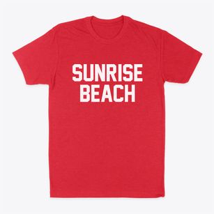 Sunrise Beach Missouri Classic Block Classic Dad T-Shirt