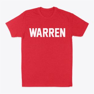 Warren Rhode Island Classic Block Classic Dad T-Shirt