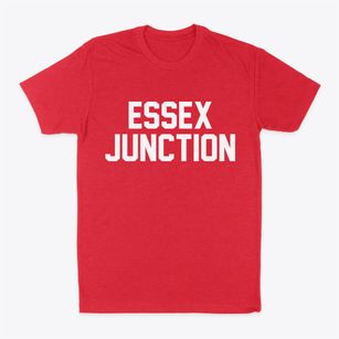 Essex Junction Vermont Classic Block Classic Dad T-Shirt