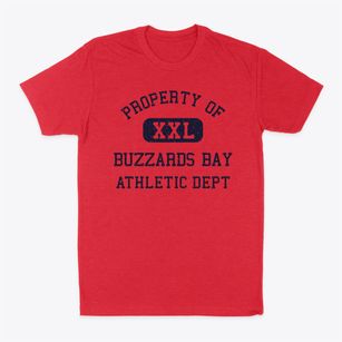 Buzzards Bay Massachusetts Athletic Dept Classic Dad T-Shirt