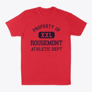 Rougemont North Carolina Athletic Dept Classic Dad T-Shirt