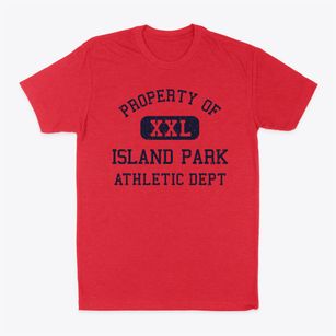 Island Park Idaho Athletic Dept Classic Dad T-Shirt
