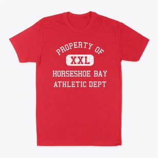 Horseshoe Bay Texas Athletic Dept Classic Dad T-Shirt