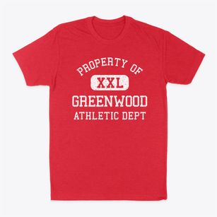 Greenwood Delaware Athletic Dept Classic Dad T-Shirt
