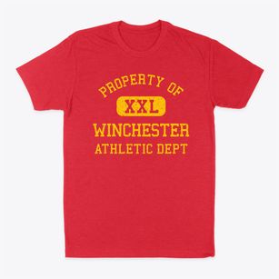 Winchester New Hampshire Athletic Dept Classic Dad T-Shirt