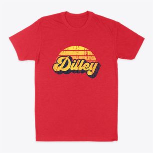 Dilley Texas Sublime Sunset Classic Dad T-Shirt