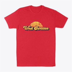 West Sweden Wisconsin Sublime Sunset Classic Dad T-Shirt