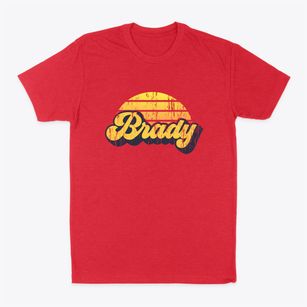 Brady Nebraska Sublime Sunset Classic Dad T-Shirt