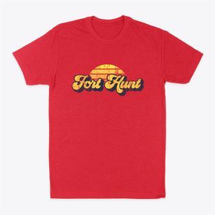 Fort Hunt Virginia Sublime Sunset Classic Dad T-Shirt