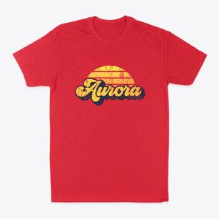 Aurora Ohio Sublime Sunset Classic Dad T-Shirt