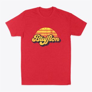 Bluffton Georgia Sublime Sunset Classic Dad T-Shirt