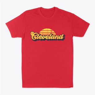 Cleveland Ohio Sublime Sunset Classic Dad T-Shirt