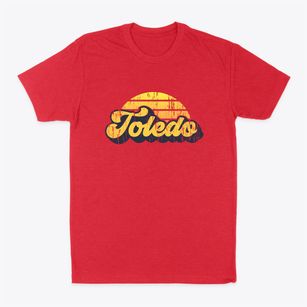 Toledo Ohio Sublime Sunset Classic Dad T-Shirt