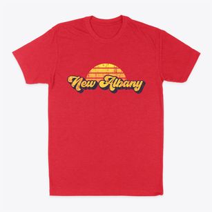 New Albany Mississippi Sublime Sunset Classic Dad T-Shirt