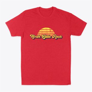 North Little Rock Arkansas Sublime Sunset Classic Dad T-Shirt