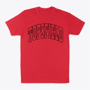 Topsfield Massachusetts Trendy Block Classic Dad T-Shirt