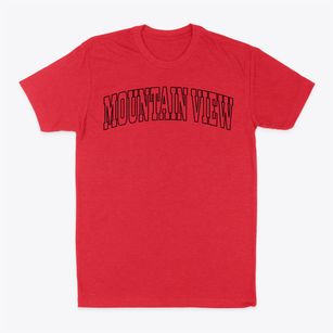 Mountain View Hawaii Trendy Block Classic Dad T-Shirt