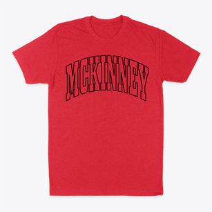 Mckinney Texas Trendy Block Classic Dad T-Shirt