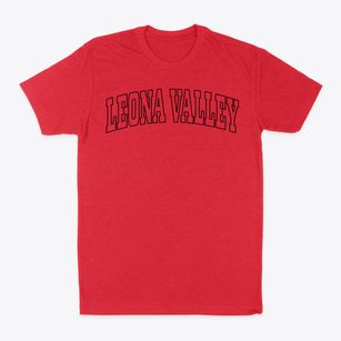 Leona Valley California Trendy Block Classic Dad T-Shirt
