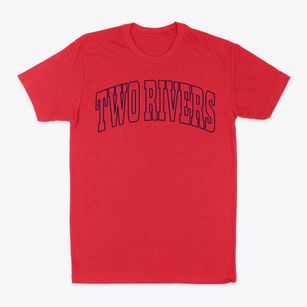 Two Rivers Alaska Trendy Block Classic Dad T-Shirt